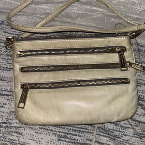 Rebecca Minkoff Triple zip flat crossbody